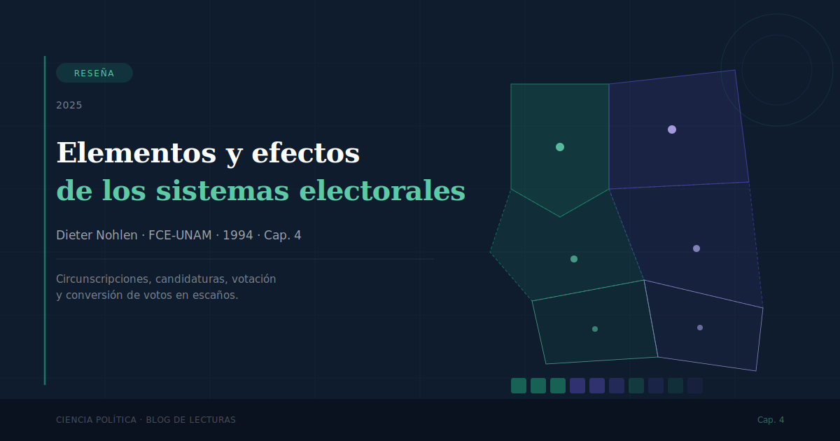 Sistemas electorales y partidos políticos 2