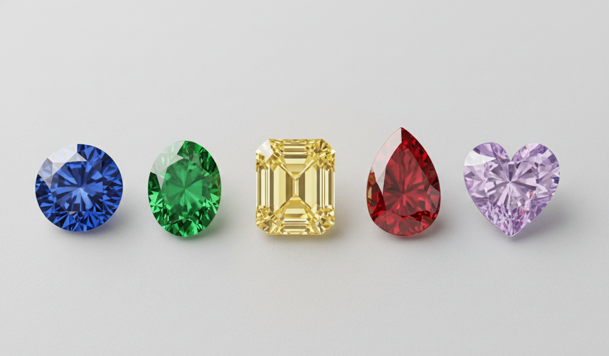 Die verschiedenen Schliffformen bei Edelsteinen