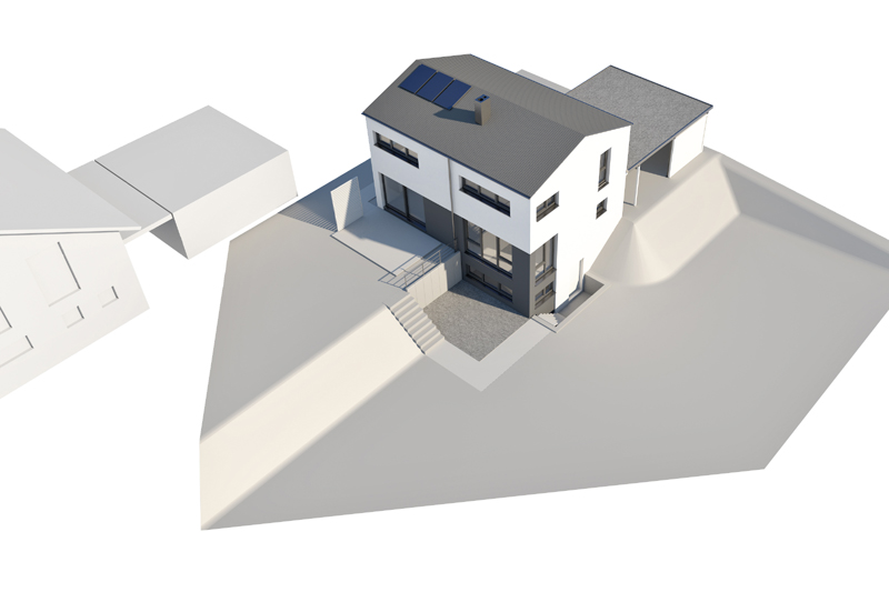 Einfamilienhaus Neubau - Architekten Fürst/Wetteskind