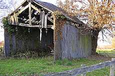 hangar : mur de palis
