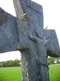 Christ sur une croix