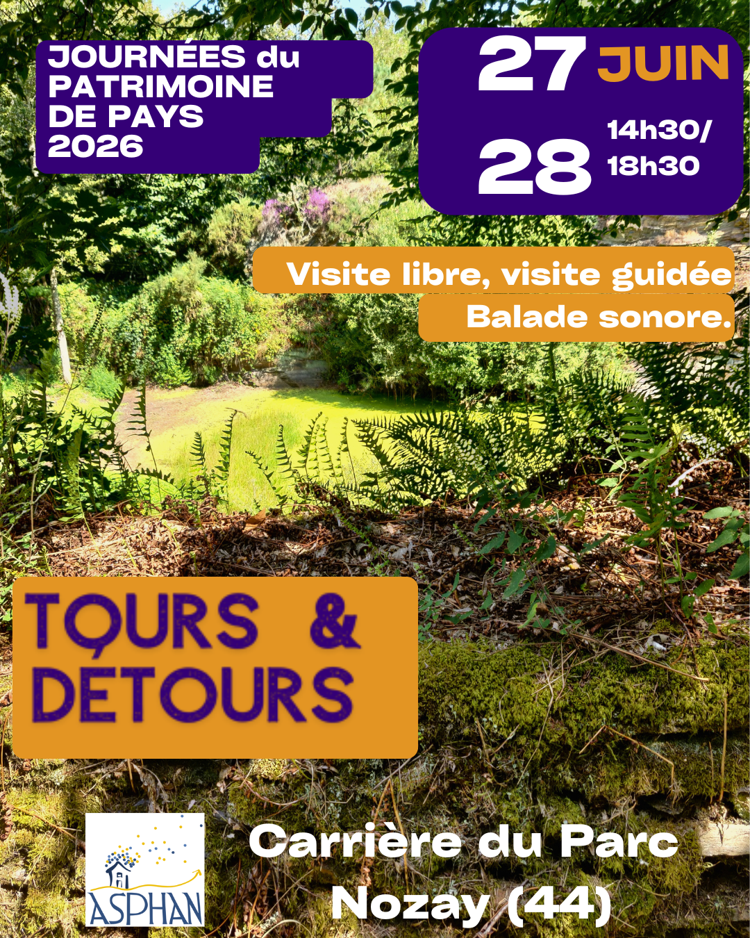 Ce week-end, suivez la trace des tailleurs de pierre… à la carrière du Parc de Nozay !