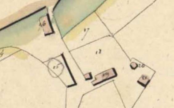                                                                    Parcelle A 16, cadastre 1811