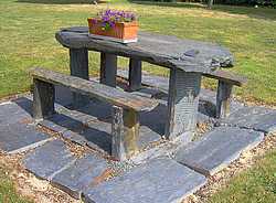 table et bancs