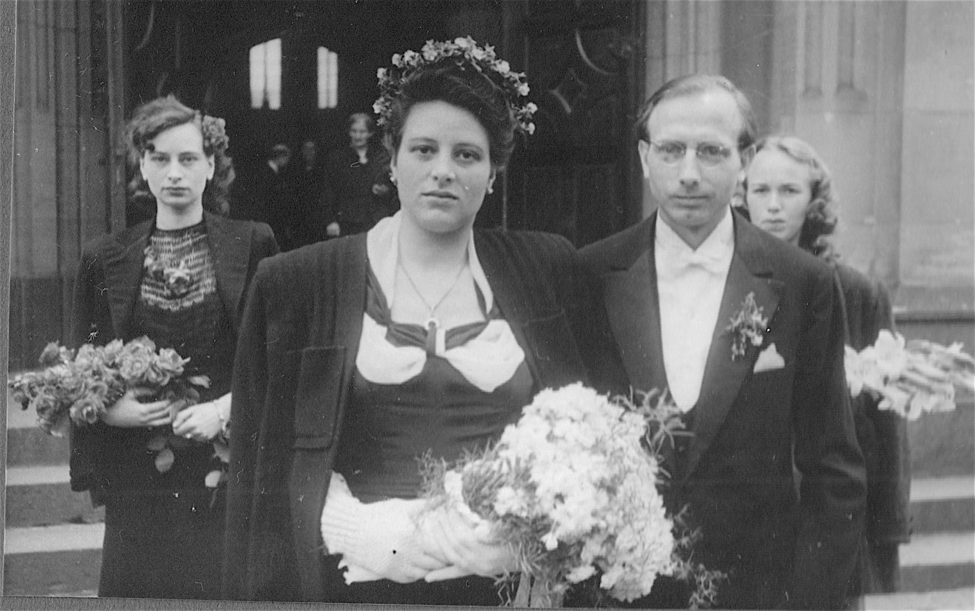 Hochzeit mit Doris Berghäuser 1949