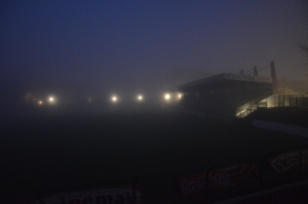 Heidewaldstadion nach Spielende