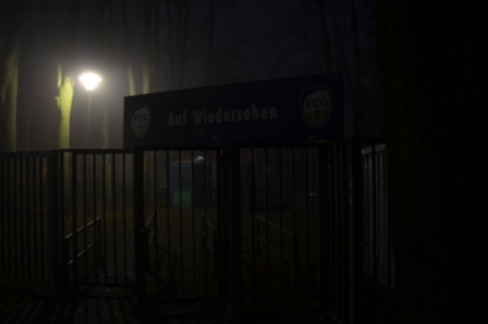 Heidewaldstadion nach Spielende