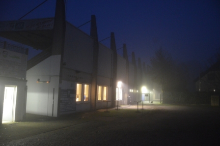 Heidewaldstadion nach Spielende