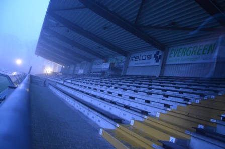 Heidewaldstadion nach Spielende