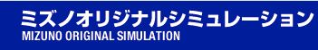 ミズノオリジナルシュミレーション