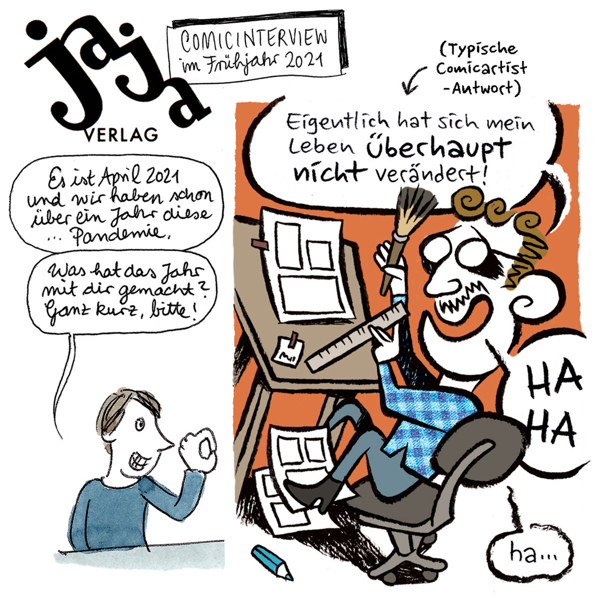 »JAJA VERLAG COMICINTERVIEW« | Frühjahr 2021