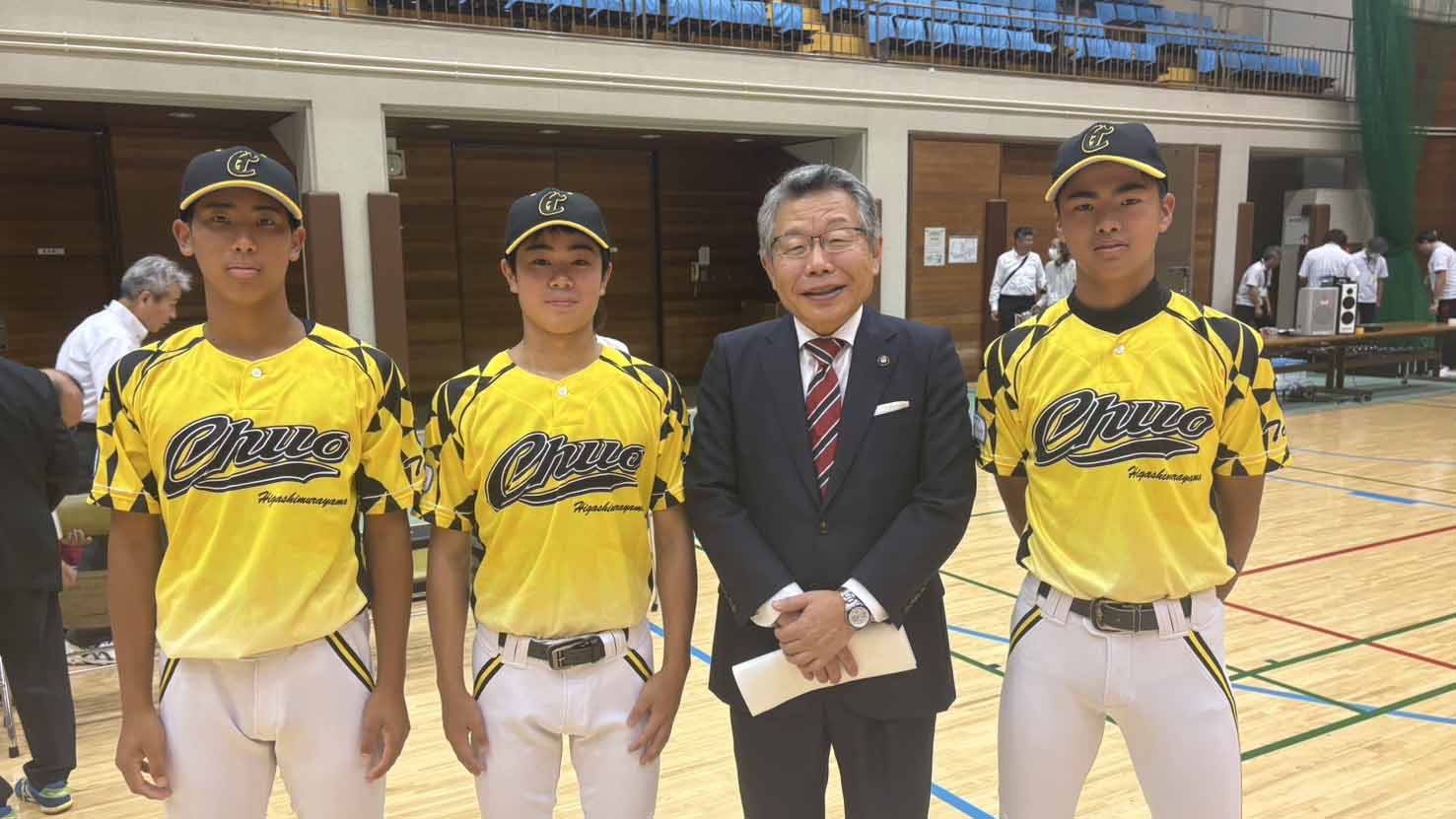 東村山中央ボーイズ 『スポーツ優秀選手』表彰