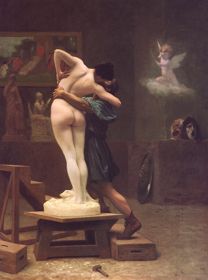 Pygmalion and Galatea (Gérôme)nouveausculpteur peintures et sculptures du nu