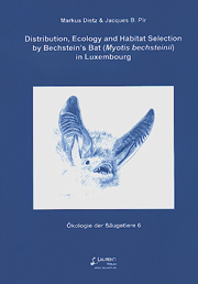     Distribution, Ecology and Habitat Selection by Bechstein's Bat (Myotis bechsteinii) in Luxembourg 