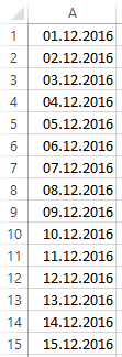 Excel: fiktive Tabelle für Erklärung bedingte Formatierungen