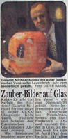 AHmed Loumani CCAA Studioglas glaskunst glasgalerie glassart blownglass handblown kunsthandwerk unikat collect köln cologne angewandt kunst sammlung ausstellung design paperweight briefbeschwerer exhibition verresoufflé galerieduverre interiordesign 