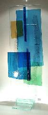 Klaus Hilsbecher, Fusing, Skulptur, Glaskunst, Studioglas