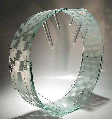 Klaus Hilsbecher, Fusing, Skulptur, Glaskunst, Studioglas