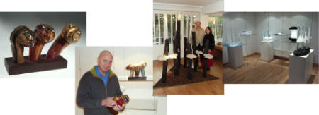 Jean-Pierre Seurat und Georges Stahl CCAA Studioglas glaskunst glasgalerie glassart blownglass handblown kunsthandwerk unikat collect köln cologne angewandt kunst sammlung ausstellung design paperweight briefbeschwerer exhibition verresoufflé galerieduver