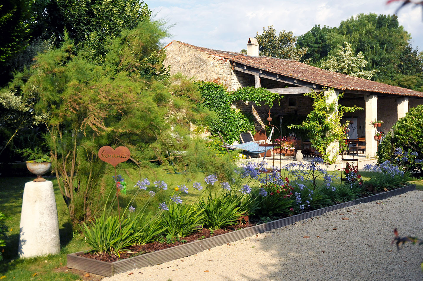 Promenade dans le jardin