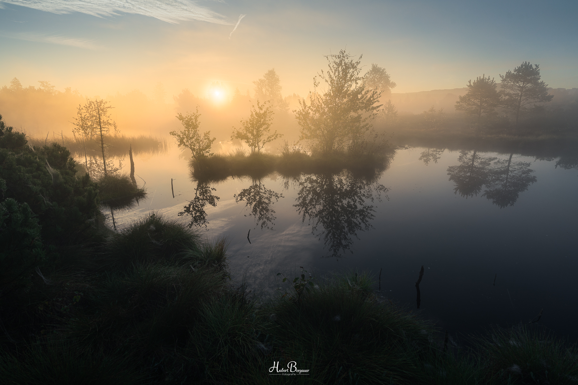Sonnenaufgang im Wenger Moor