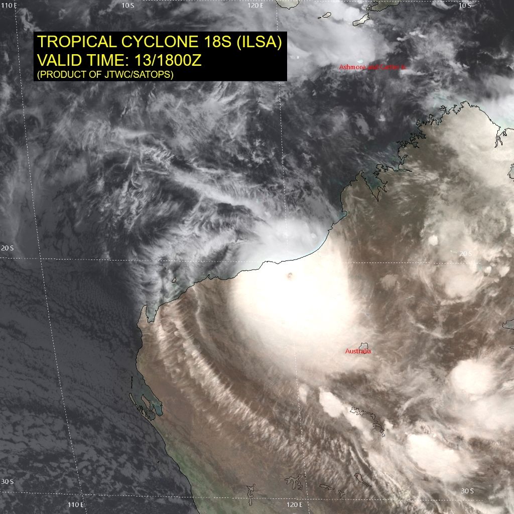 Tropical Cyclone Ilsa Storm Science Australia