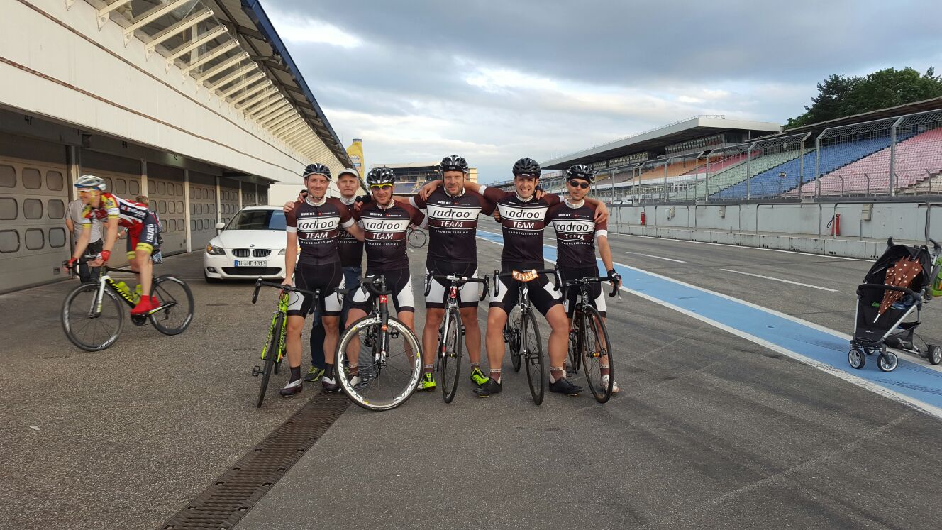 Das 6. German Cycling Cup Rennen am traditionsreichen Hockenheimring