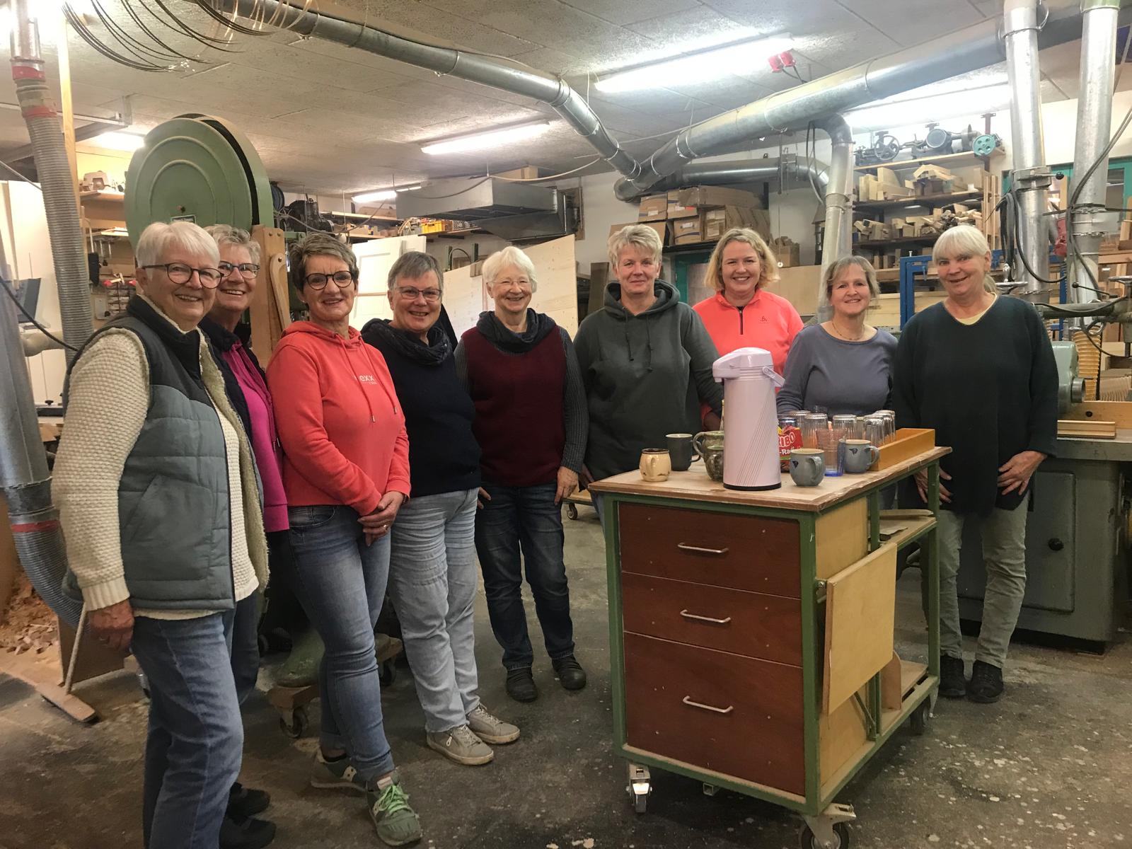 Holzwerken Kaffeepause November 2025