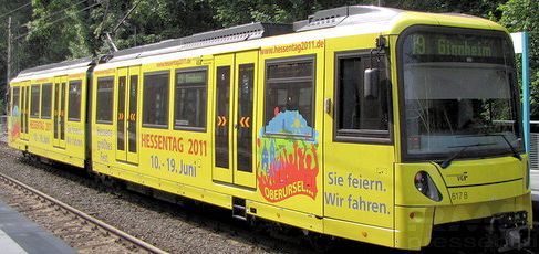 Hessentagsstadt Oberursel U-Bahn © dpa-foto.de / Klaus Leitzbach