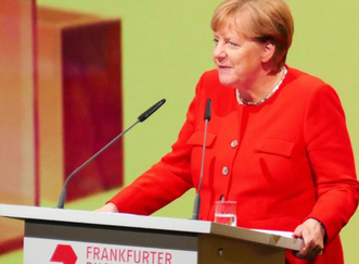 Bundeskanzerlin Angela Merkel © photo-alliance.de / Klaus Leitzbach