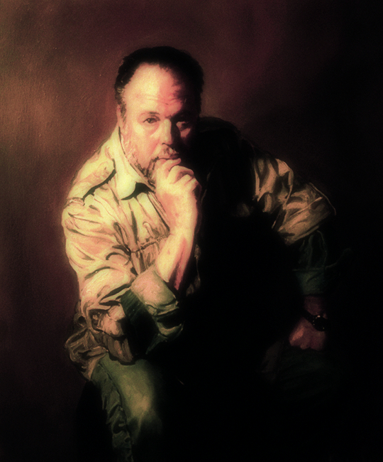 James McEwen Dewar-Patriot/CIA Officer- 32x42-paint
