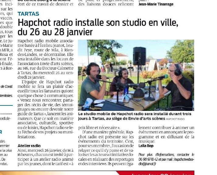 Hapchot Radio au Marensin