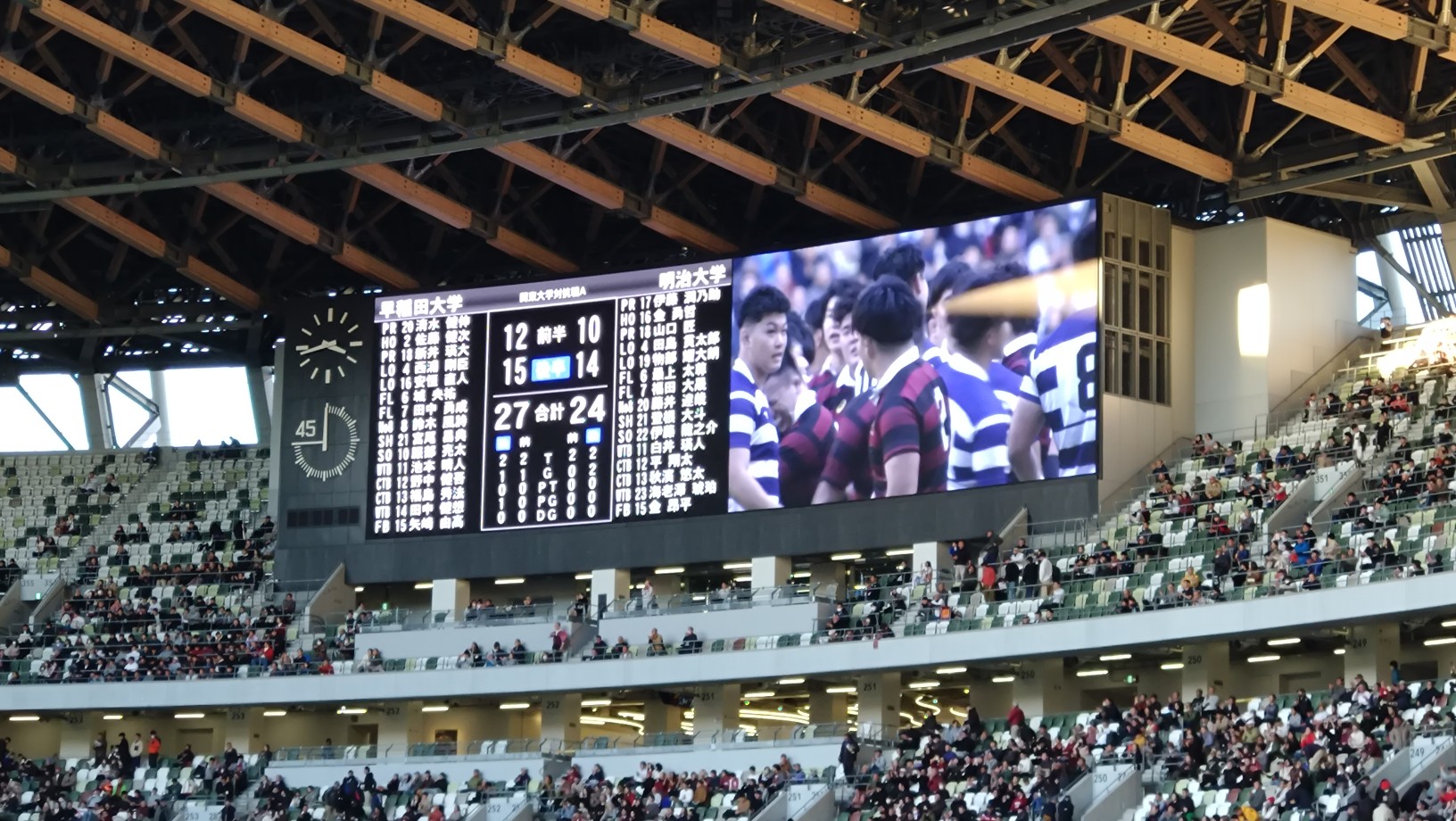 17年ぶりの対抗戦全勝優勝達成！早稲田ラグビー早慶戦・早明戦を応援しました！
