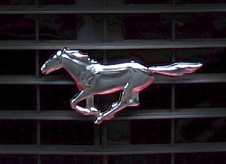 The Mustang II emblem