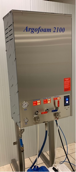 Lavage à 22 bars