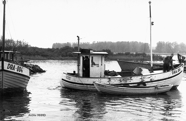 Boote FPG (Fischereiproduktionsgenossenschaft) Dranske 1978