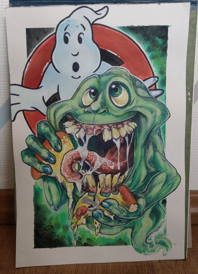 Slimer, ghostbusters 04.2020