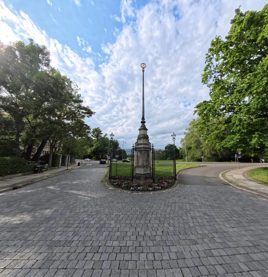 Das „Rosentaltor“ als Tor ins Leipziger Grün
