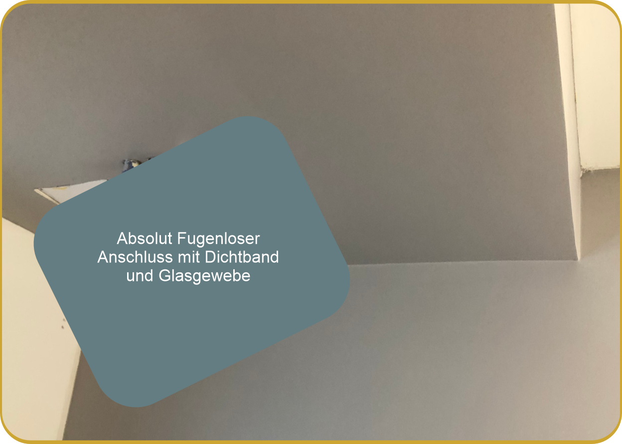 Fugenloses Bad Polyurethan Detail Wandanschluss