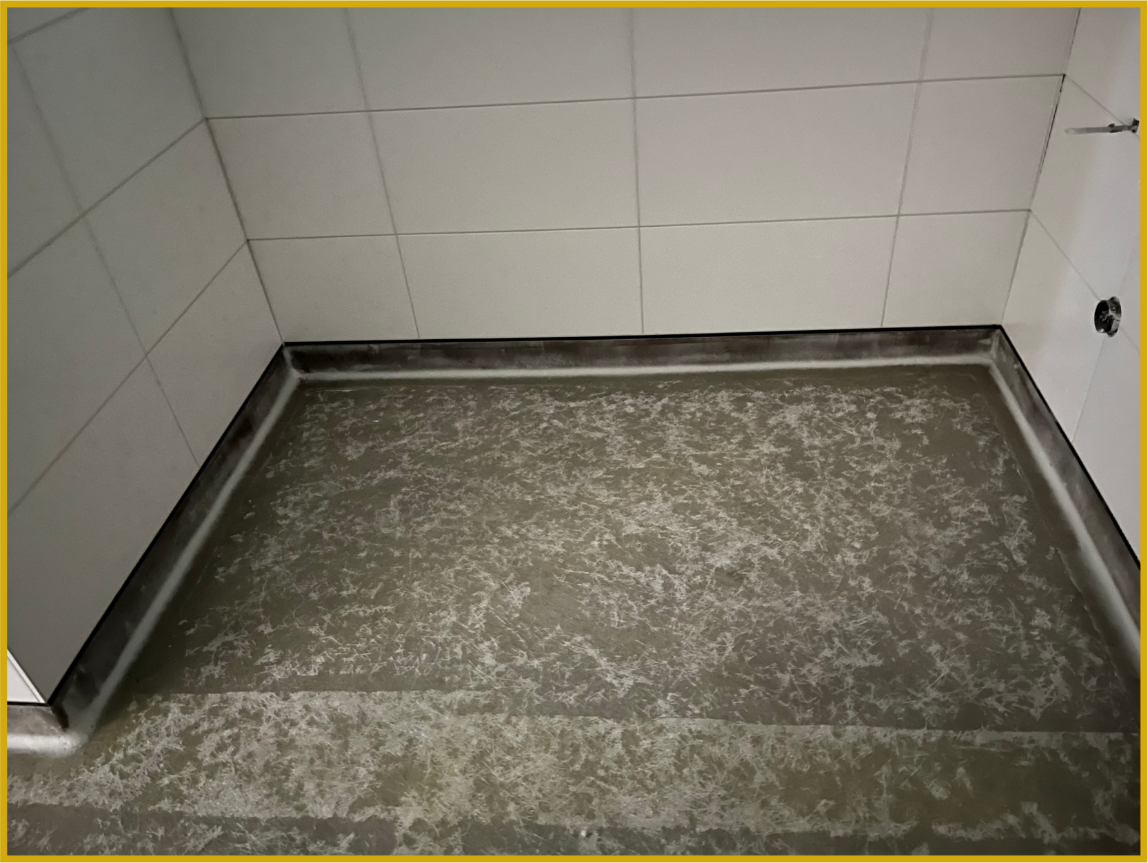 Polyurethanbeschichtung mit Abdichtung Sanitäranlagen