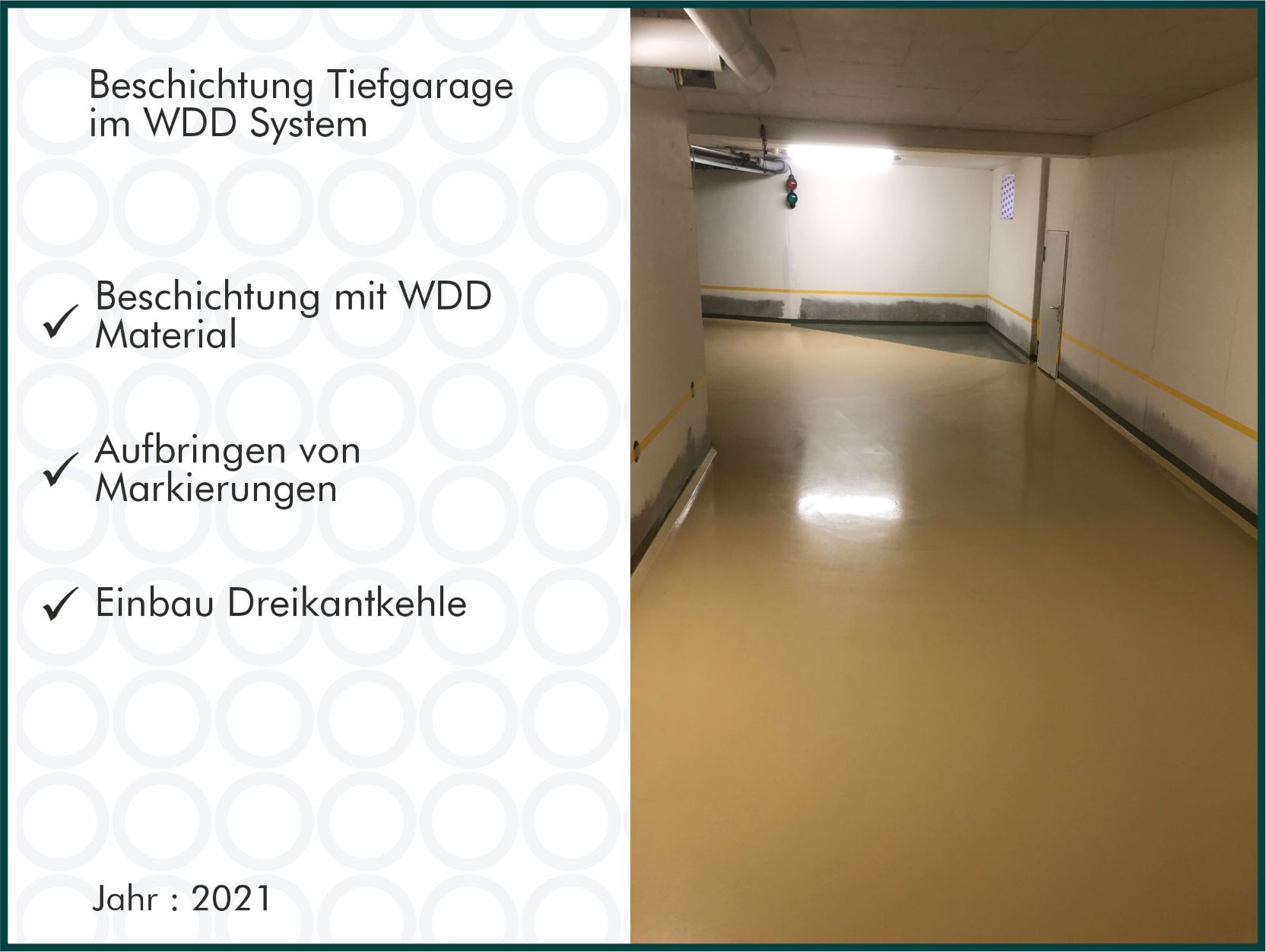 Tiefgarage WDD System