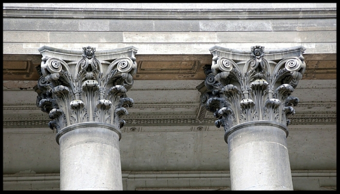 Beautiful Corinthian columns