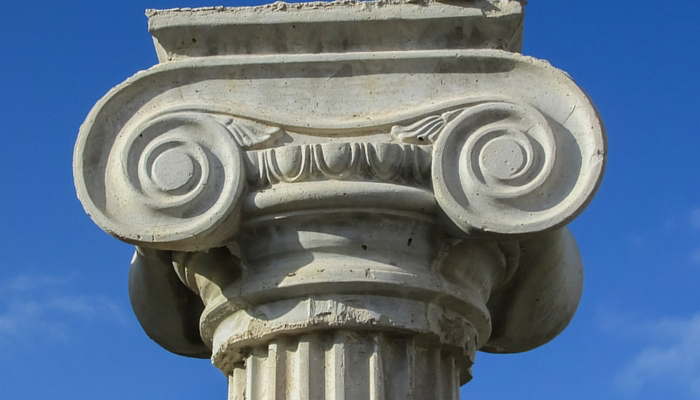 Ionic Column:  Using Architecture as Inspiration