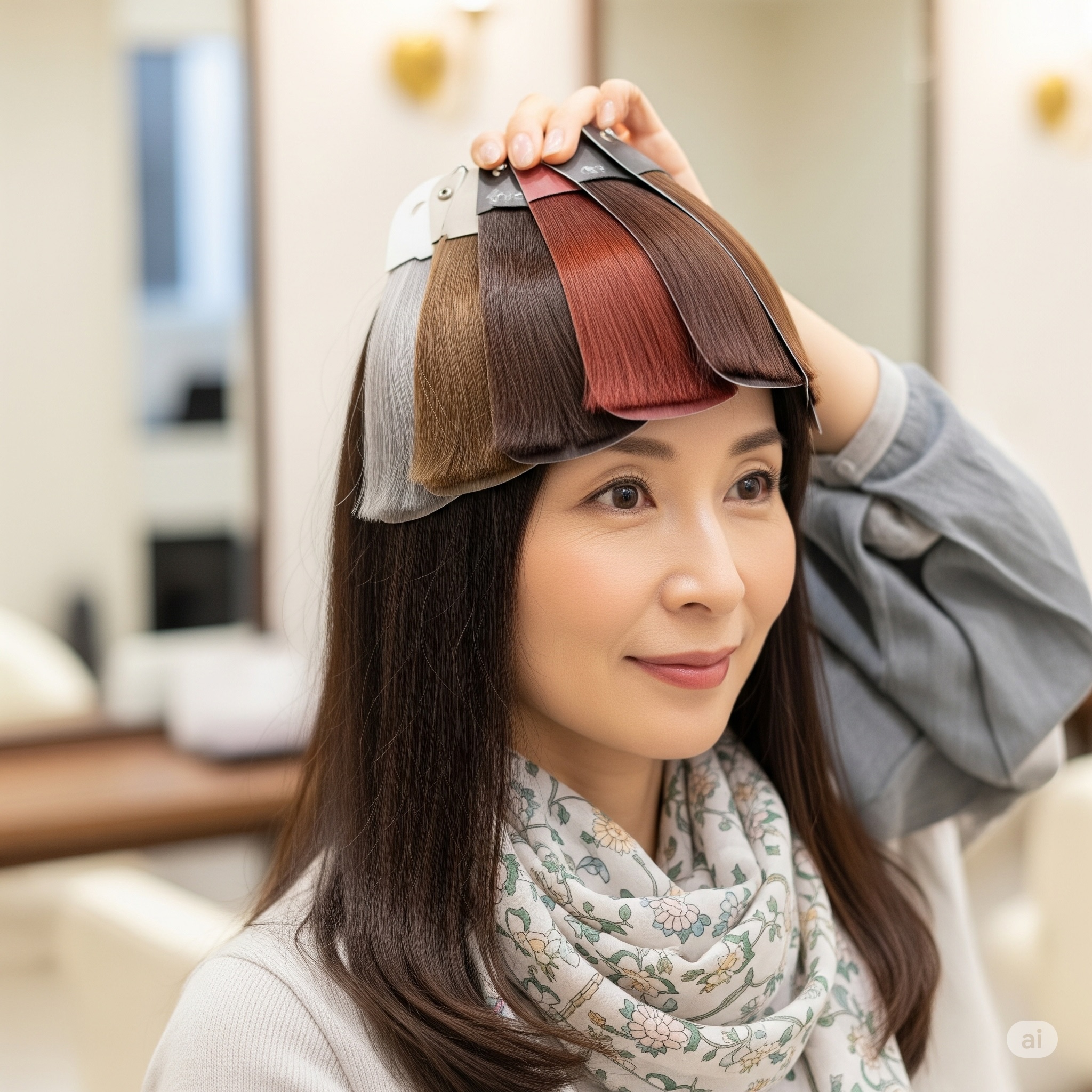【特別オプション】輝きを放つ似合わせヘアカラー診断