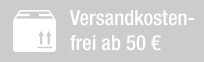 Wir liefern innerhalb Deutschlands Versandkostenfrei ab einem Bestellwert von 50 €