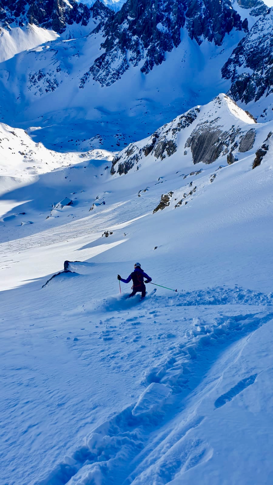 Maria Koller. Allgäuer Alpen. Januar 2020. Foto: Andre Purschke