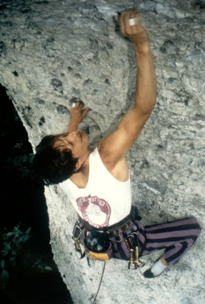 Frankenjura_Supernase1_germerfels_Gösweinstein_8_Mitte 90er_Foto: Michael Leibfried