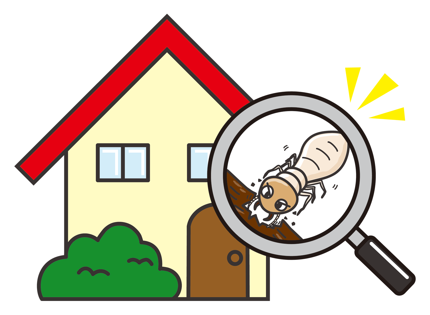住まいの大敵・シロアリにご注意を！