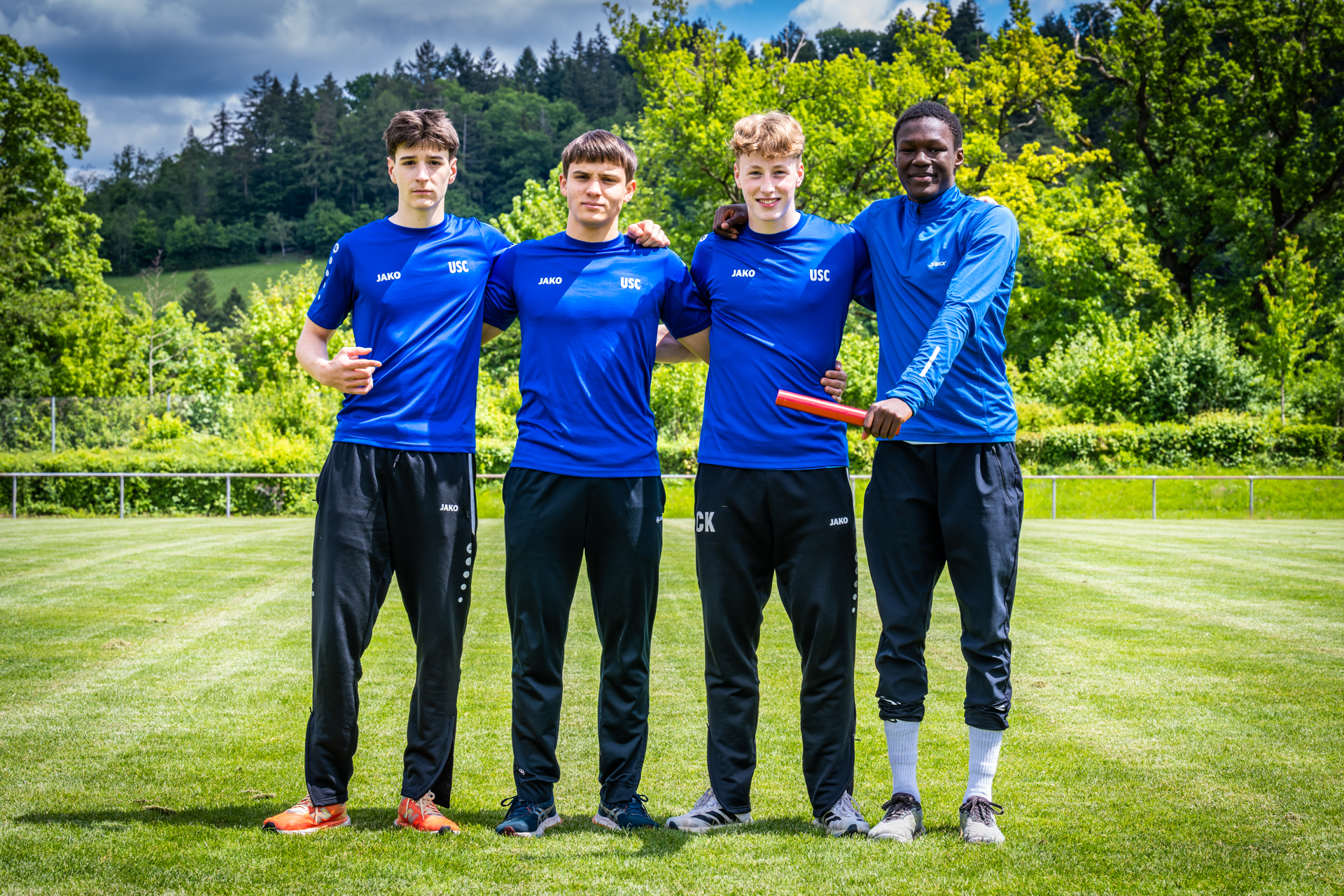 U20-Staffel mit furioser Bestzeit und Quali für Süddeutsche Meisterschaften bei Sprint-Meeting in Kirchzarten