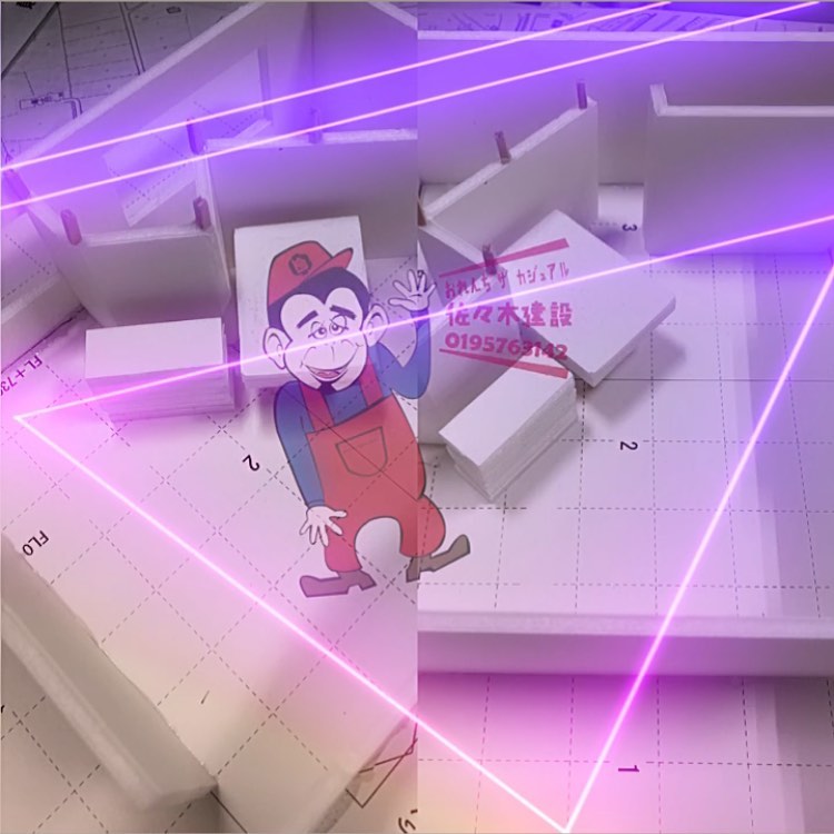 間仕切り案01メッセンジャー電子狂の詩（即席）